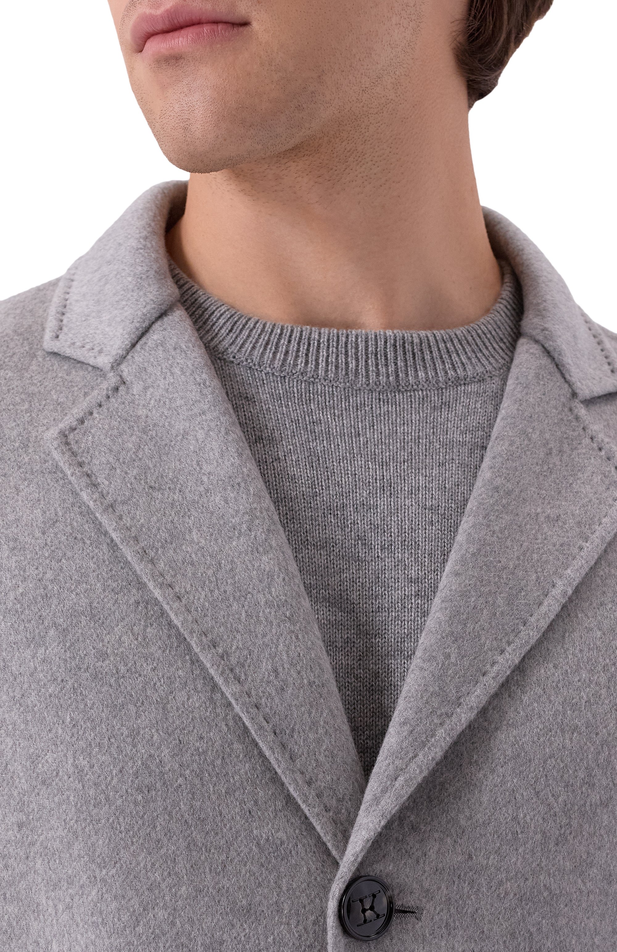 Кашемировое пальто KITON, арт. UW2180V0409H08, фото 5