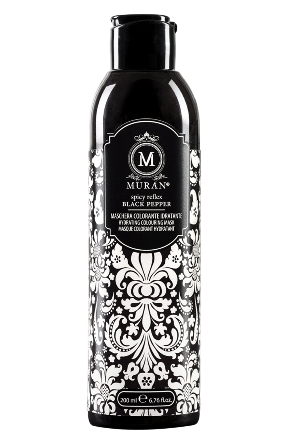 Увлажняющая маска "черный перец" (200ml) MURAN, арт. 0805698290296, фото 1