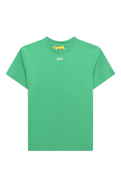 Хлопковая футболка OFF-WHITE, арт. 0BAA002S24JER015/4-10, фото 1