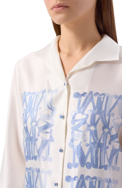 Шелковая рубашка MAX MARA, арт. NABIL, фото 5