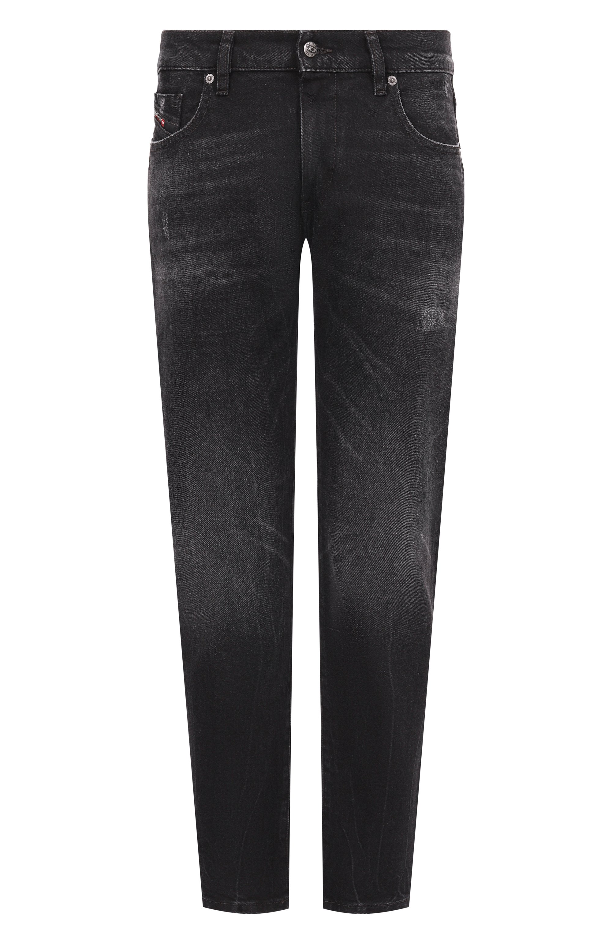 Джинсы 2019 d-strukt DIESEL темно-серого цвета по цене 27850 руб., арт. A03558/0PBBC, фото 1 Джинсы 2019 d-strukt DIESEL, арт. A03558/0PBBC, фото 1