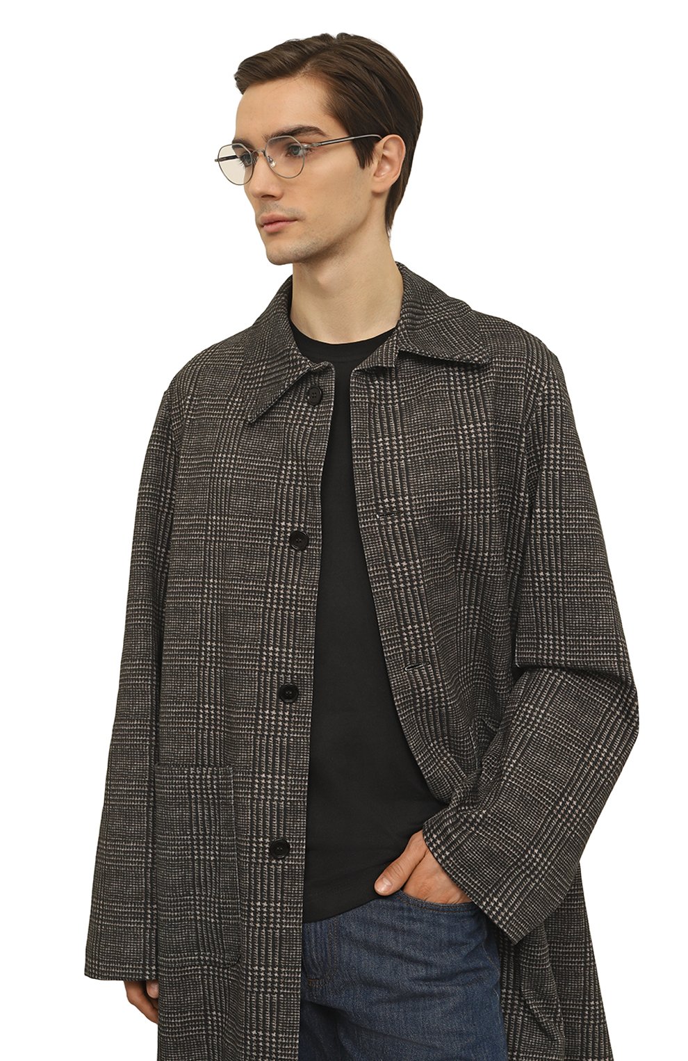 Оправа MATSUDA серебряного цвета по цене 54450 руб., арт. M3108 AS, фото 3 Оправа MATSUDA, арт. M3108 AS, фото 3