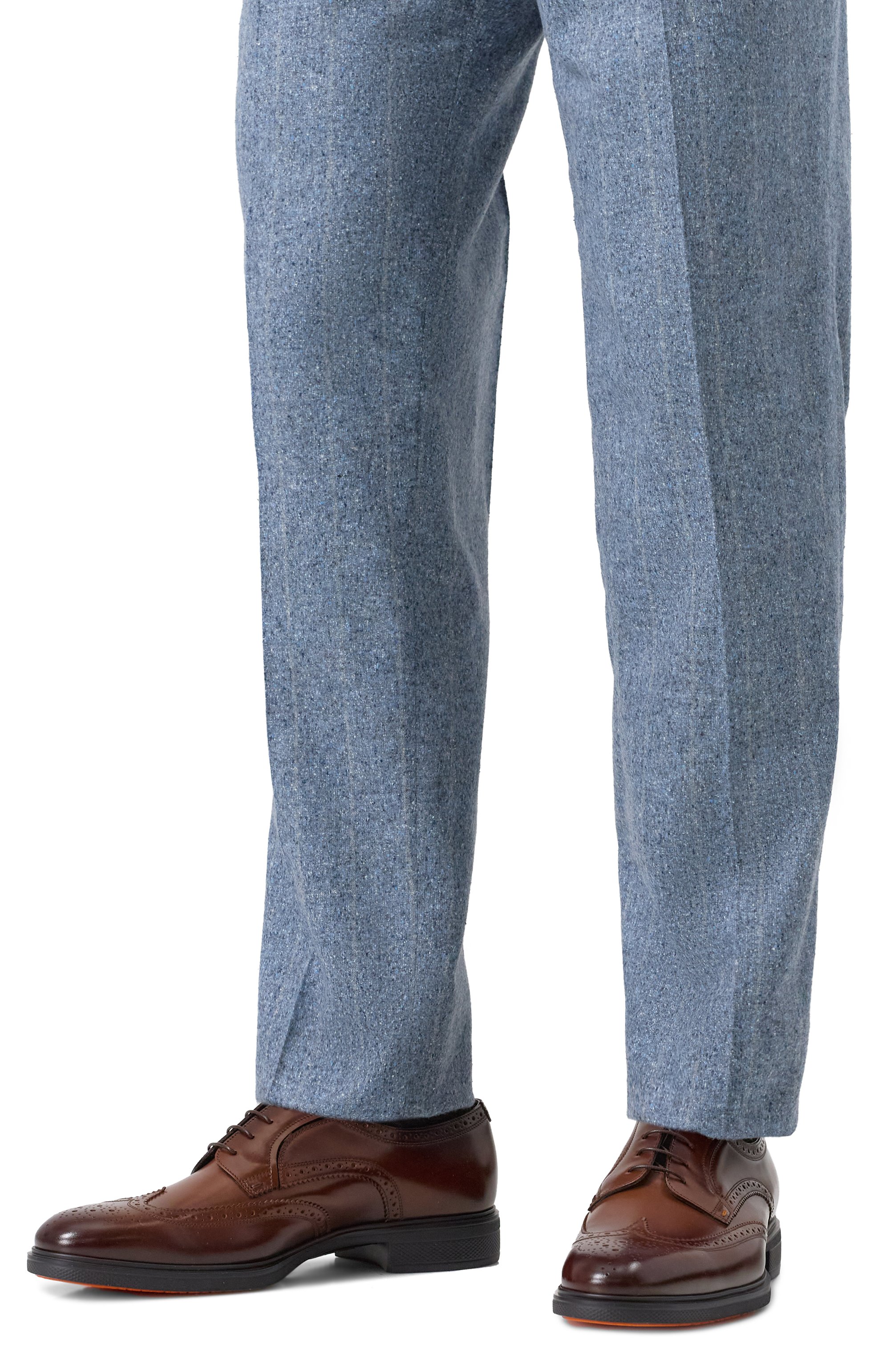 Кожаные дерби easy SANTONI, арт. MGEG19033NEAXNTG, фото 3