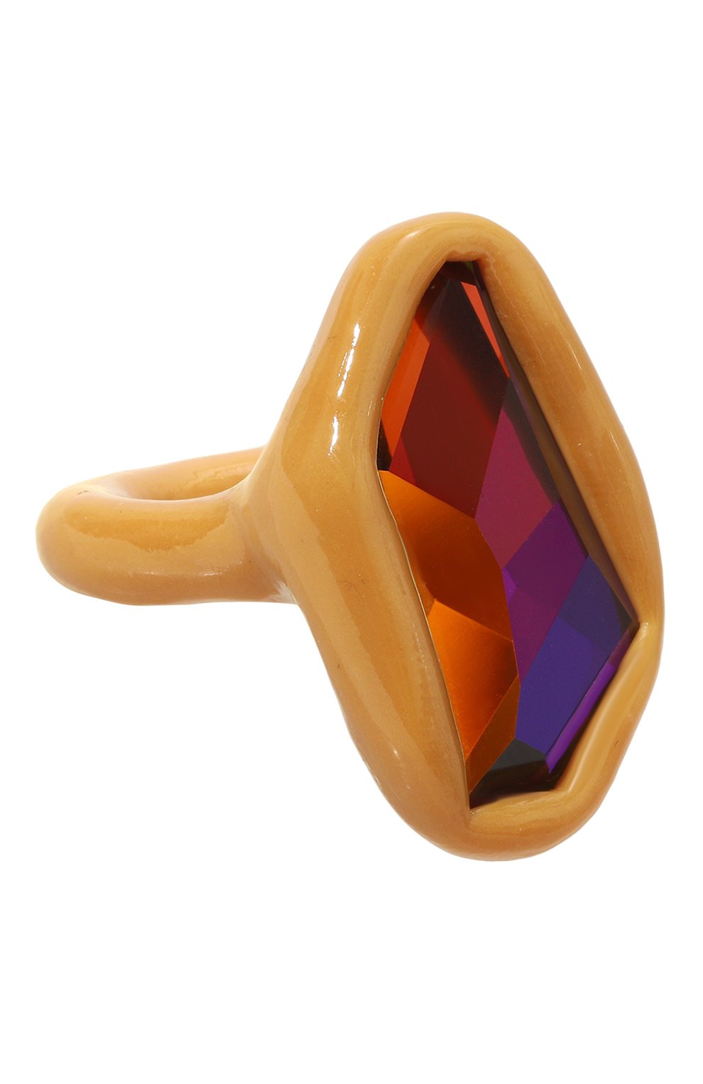 Кольцо LILI ARCHIVE коричневого цвета по цене 17380 руб., арт. RMOSTR, фото 1 Кольцо LILI ARCHIVE, арт. RMOSTR, фото 1