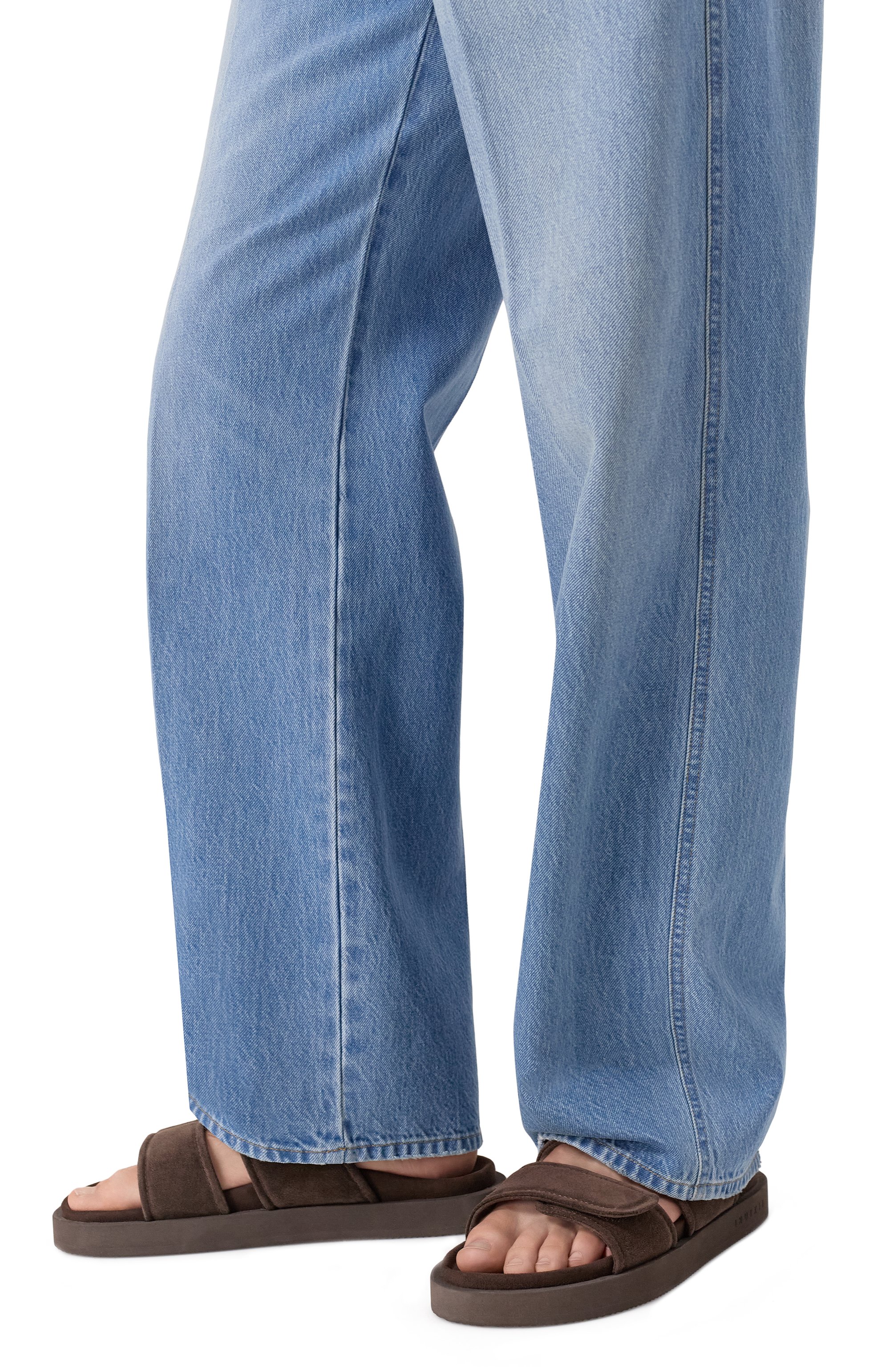 Замшевые шлепанцы double band INUIKII, арт. 50102-510, фото 3