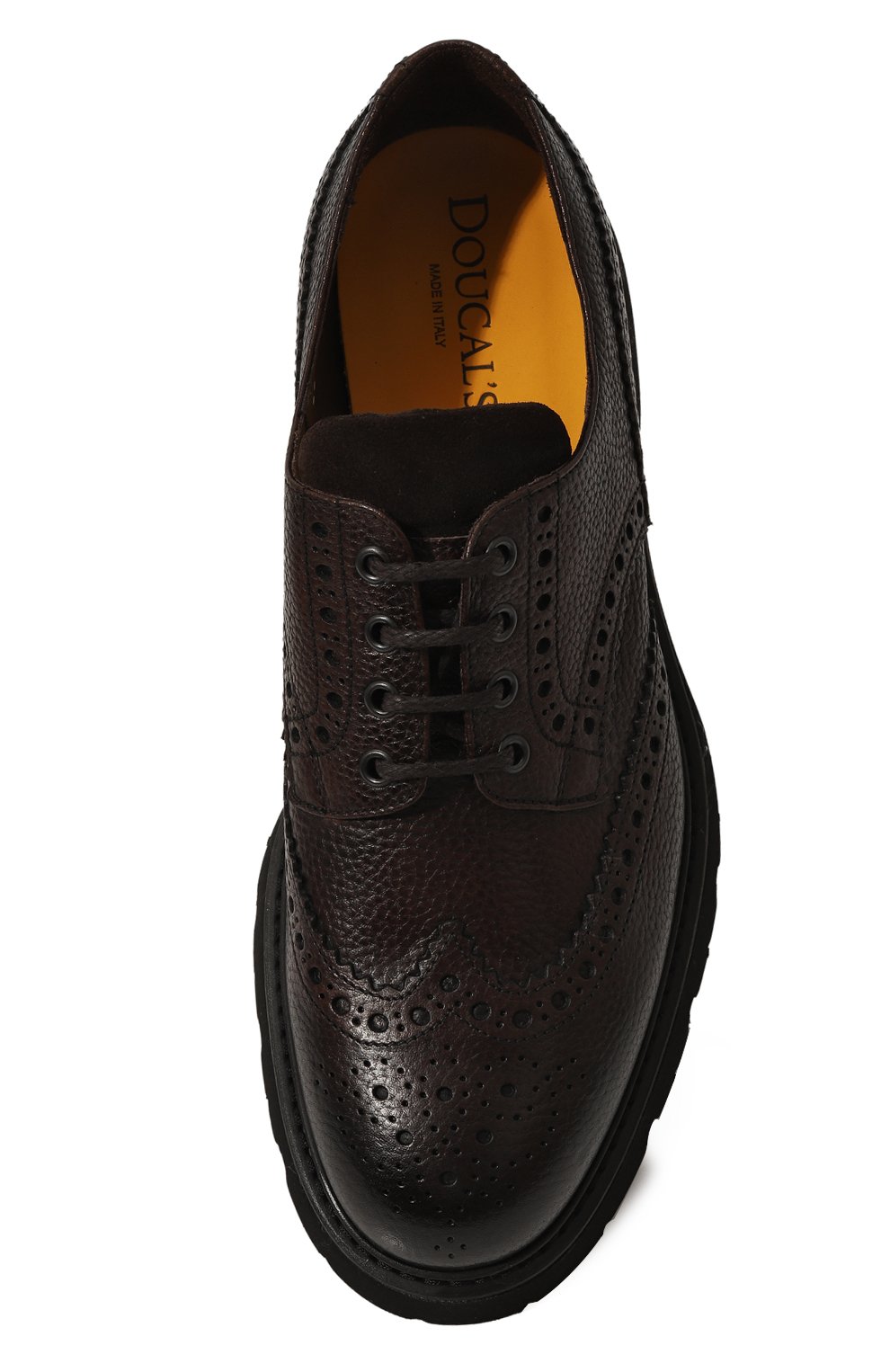 Кожаные дерби DOUCAL'S, арт. DU3225G0TNPF745N, фото 6