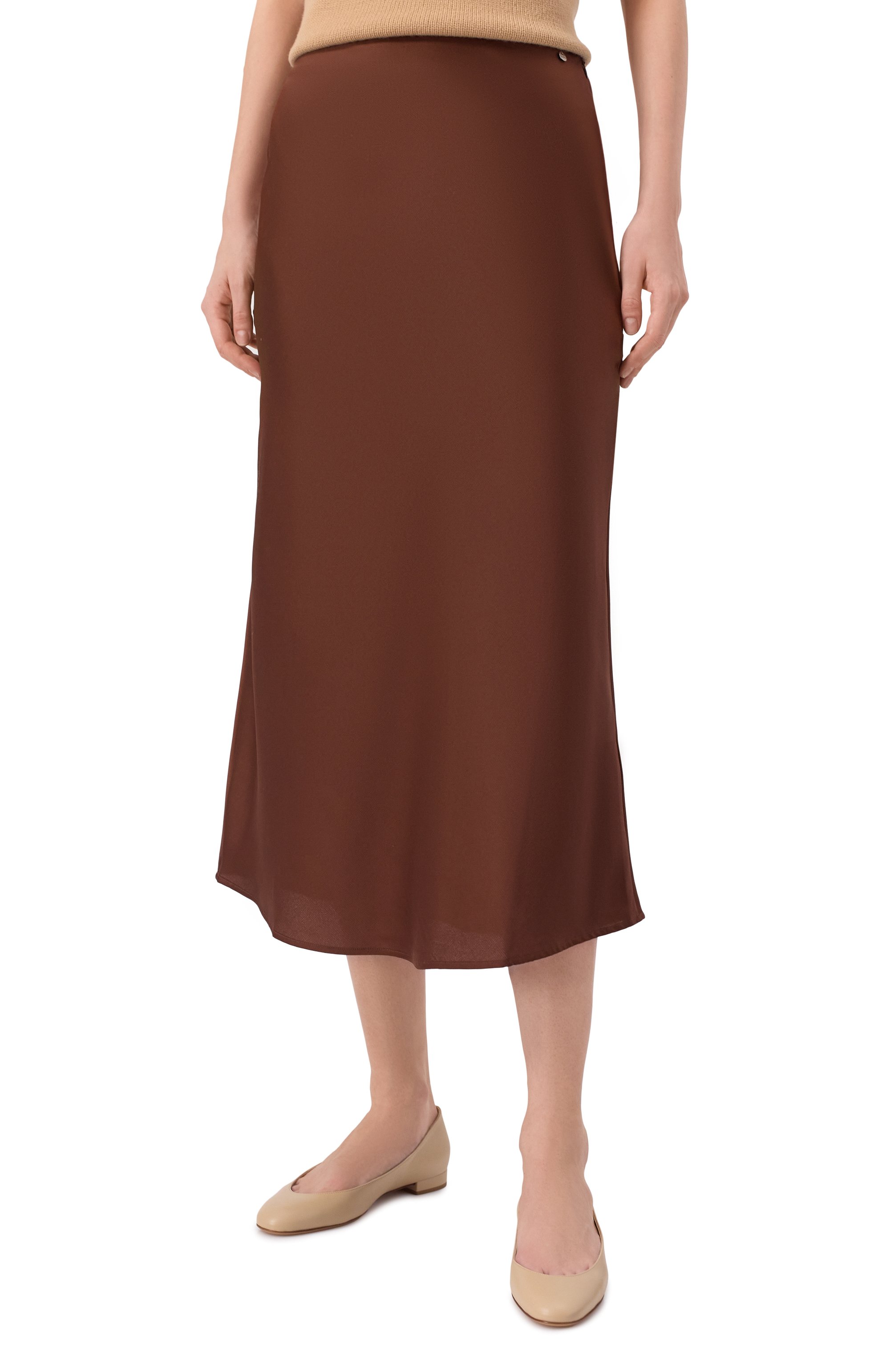 Атласная юбка BOSS, арт. 50522650, фото 3