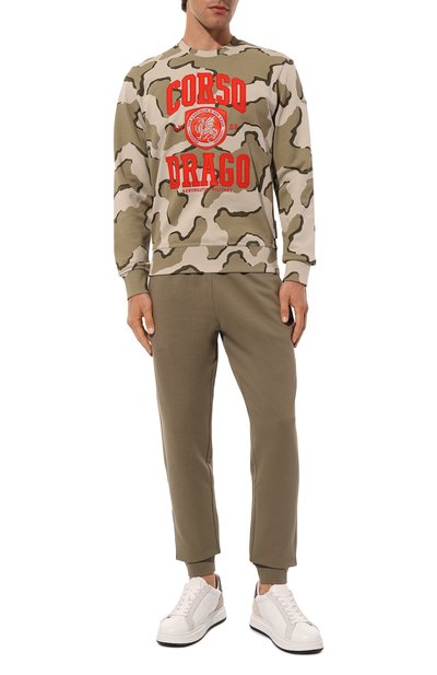 Хлопковый свитшот AERONAUTICA MILITARE, арт. 242FE1927F561, фото 2