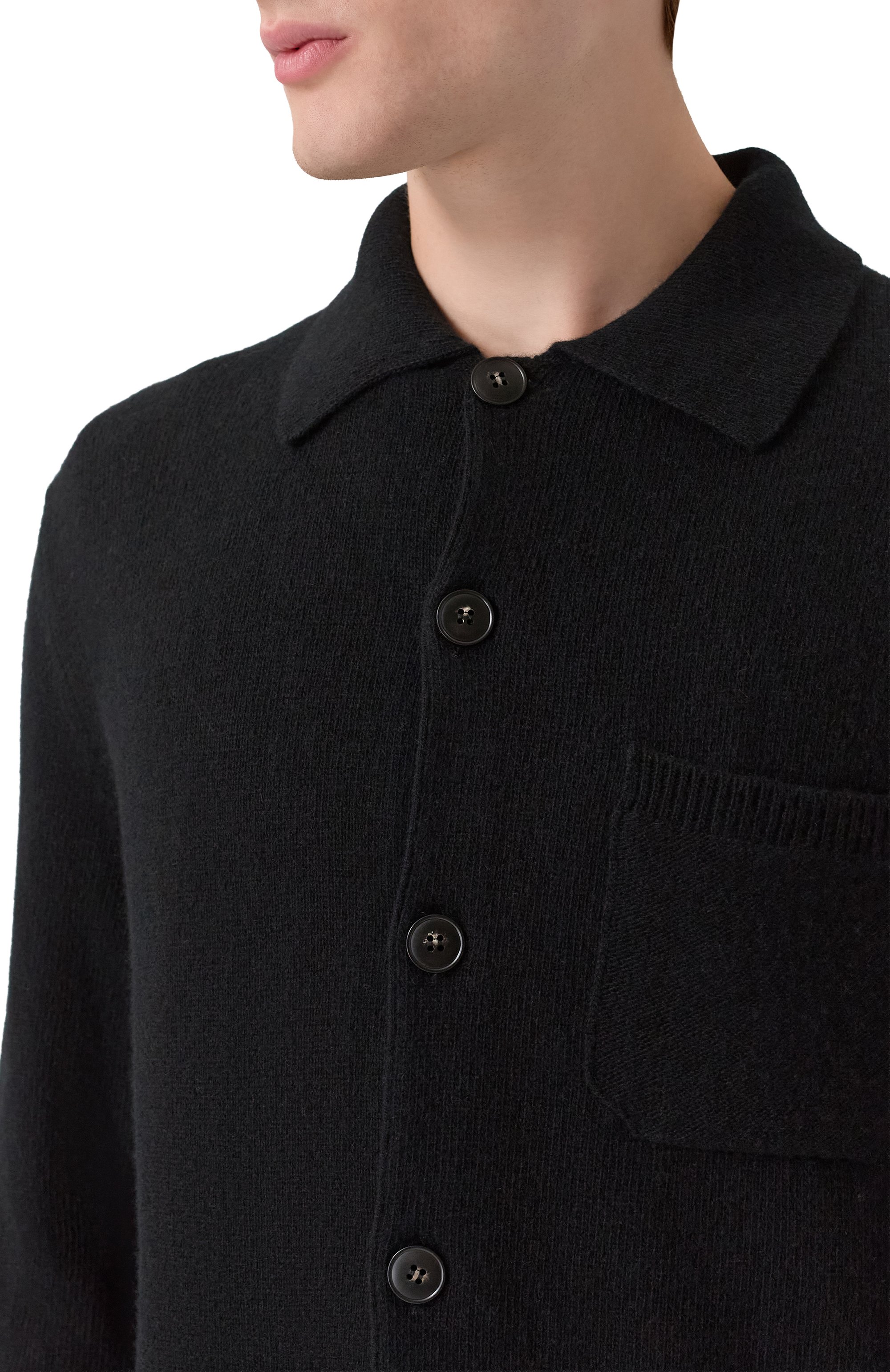 Кардиган из шерсти и кашемира CANALI, арт. C1142/MK02164, фото 5