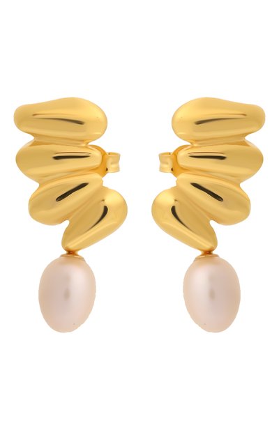 Женские серьги BONVO, арт. BUBBLY PEARL STUDS