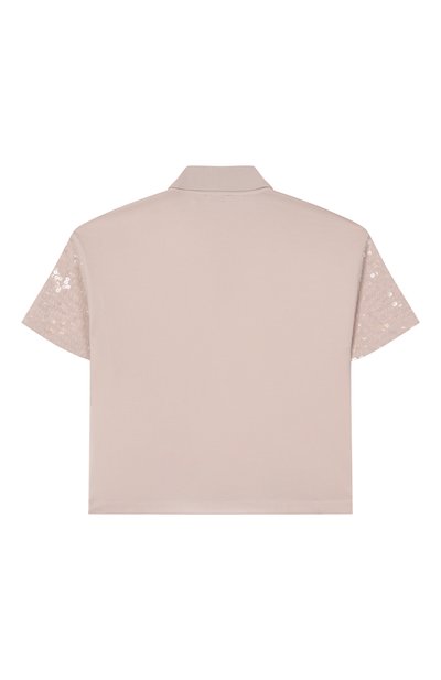 Хлопковое поло BRUNELLO CUCINELLI светло-розового цвета по цене 68400 руб., арт. B0T81S007C, фото 2 Хлопковое поло BRUNELLO CUCINELLI, арт. B0T81S007C, фото 2