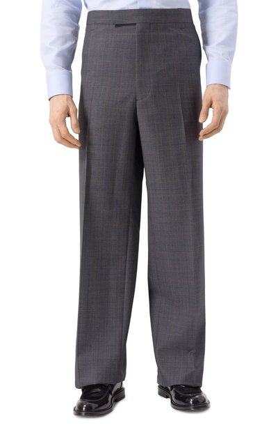 Шерстяные брюки PRADA, арт. SPH176-10EA-F0480-221, фото 3