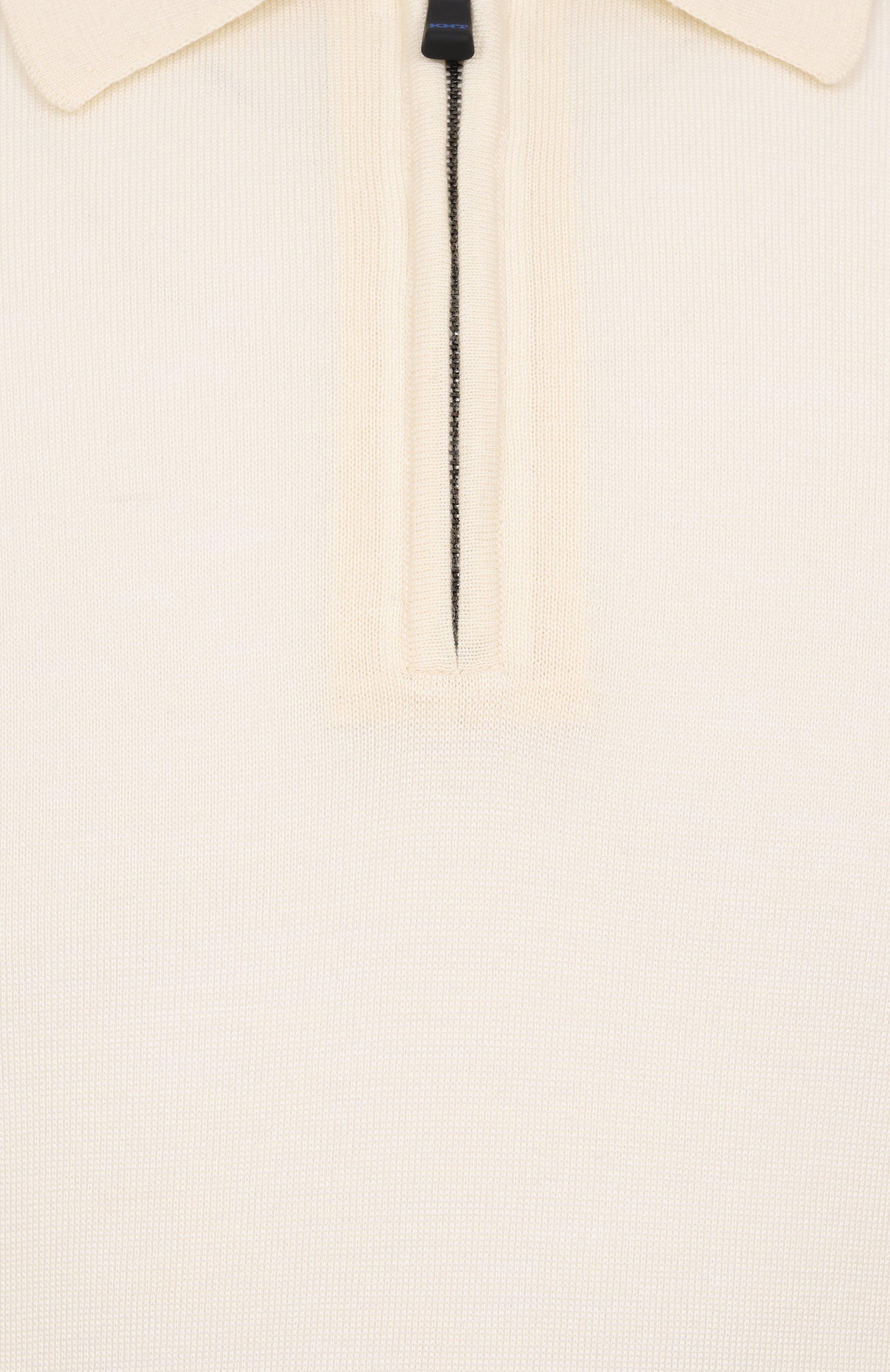 Поло из шерсти и шелка KITON, арт. UMM059201, фото 6