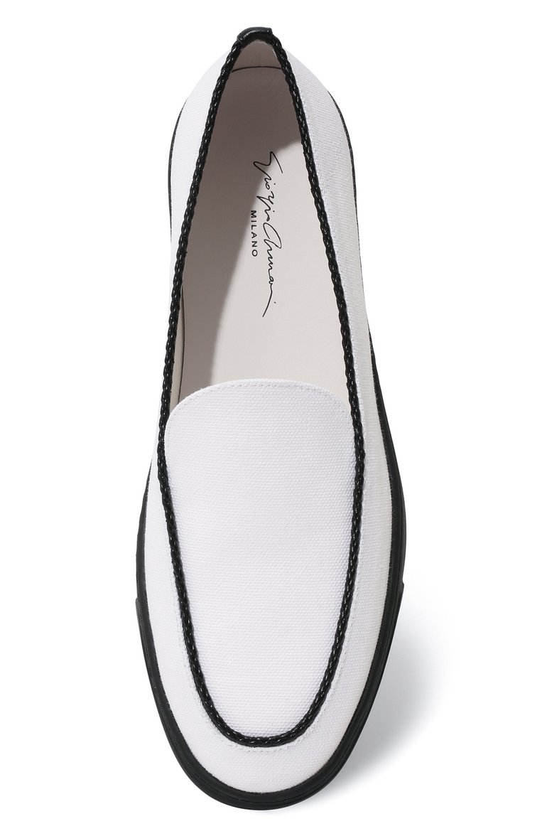 Текстильные лоферы GIORGIO ARMANI, арт. X1Y005/XN308, фото 1