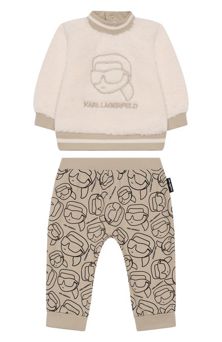 Комплект из свитшота и брюк KARL LAGERFELD KIDS, арт. Z30672