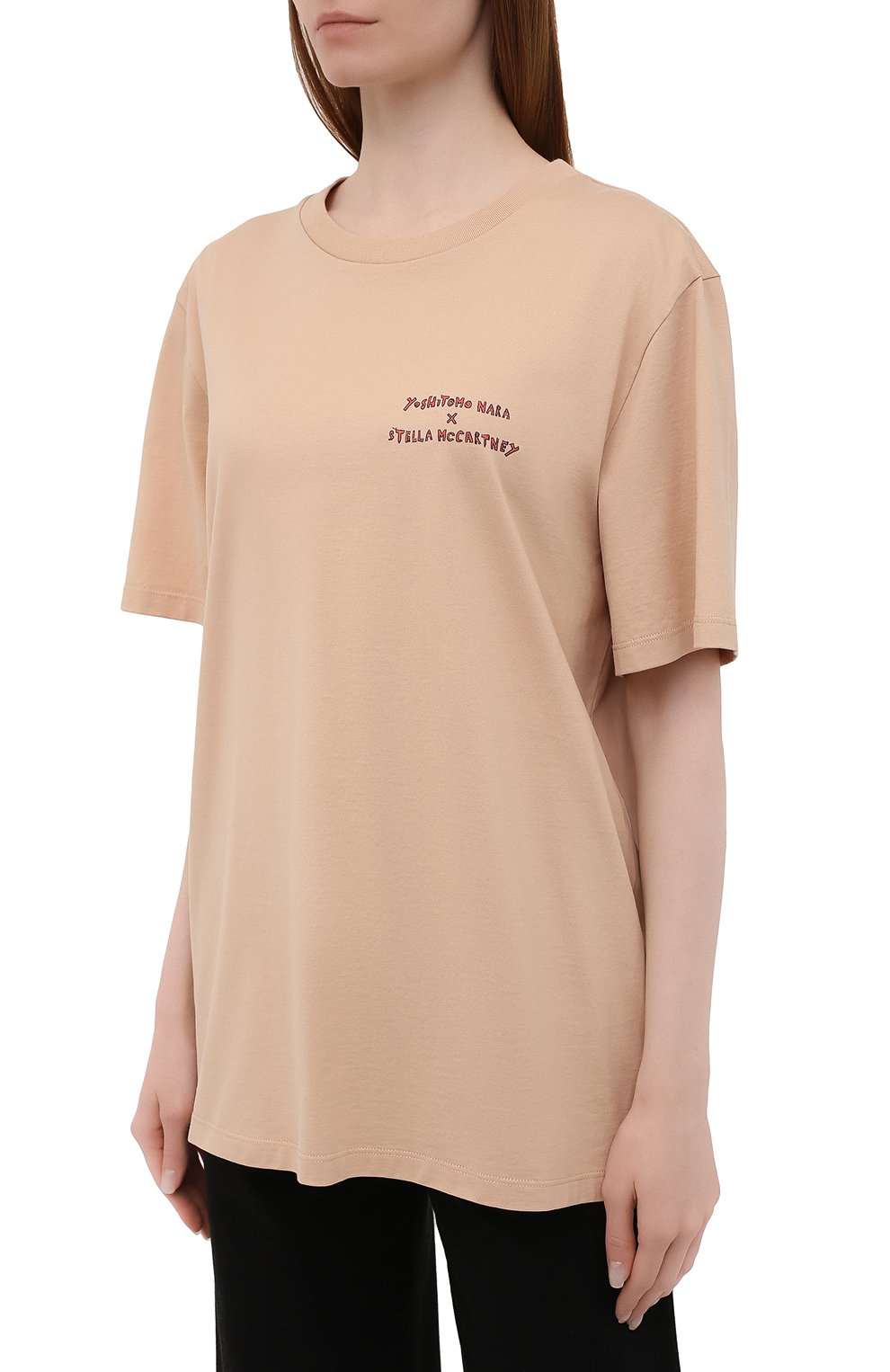 Хлопковая футболка STELLA MCCARTNEY, арт. 601849/SMP91, фото 3