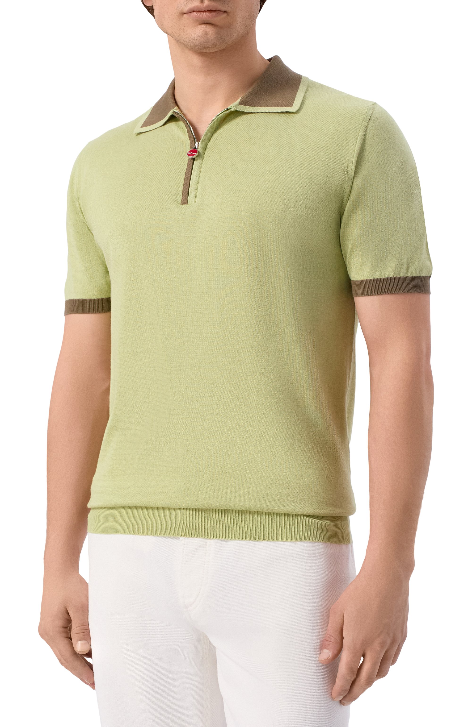 Хлопковое поло KITON, арт. UMK0571A, фото 3