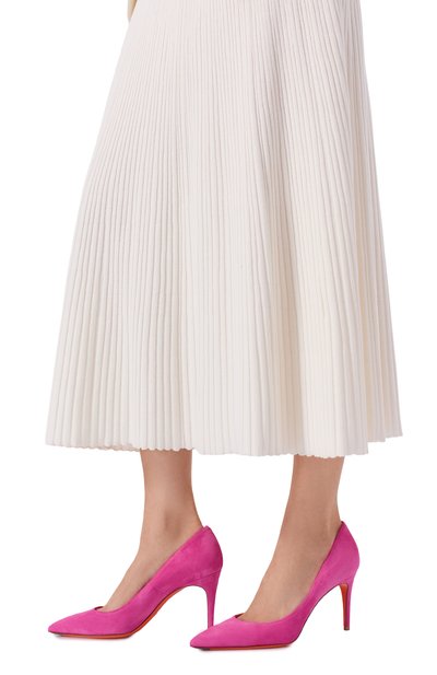 Замшевые туфли SANTONI, арт. WDIG70945HI2NMGD, фото 2