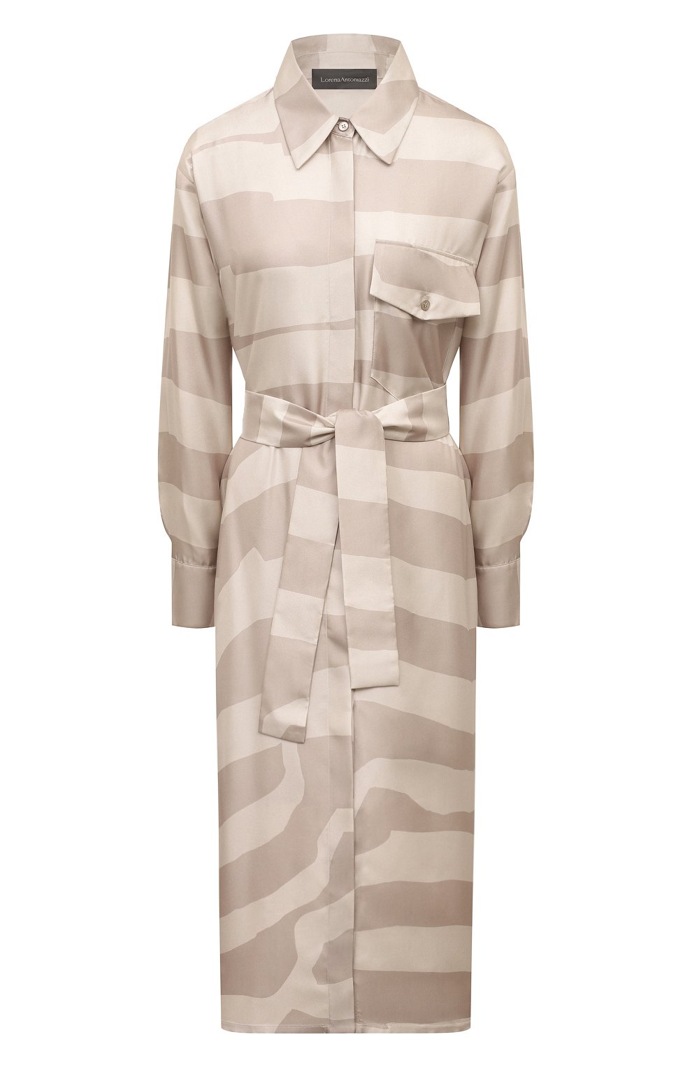 Шелковое платье LORENA ANTONIAZZI, арт. I2409AB10B/4744_SET, фото 1