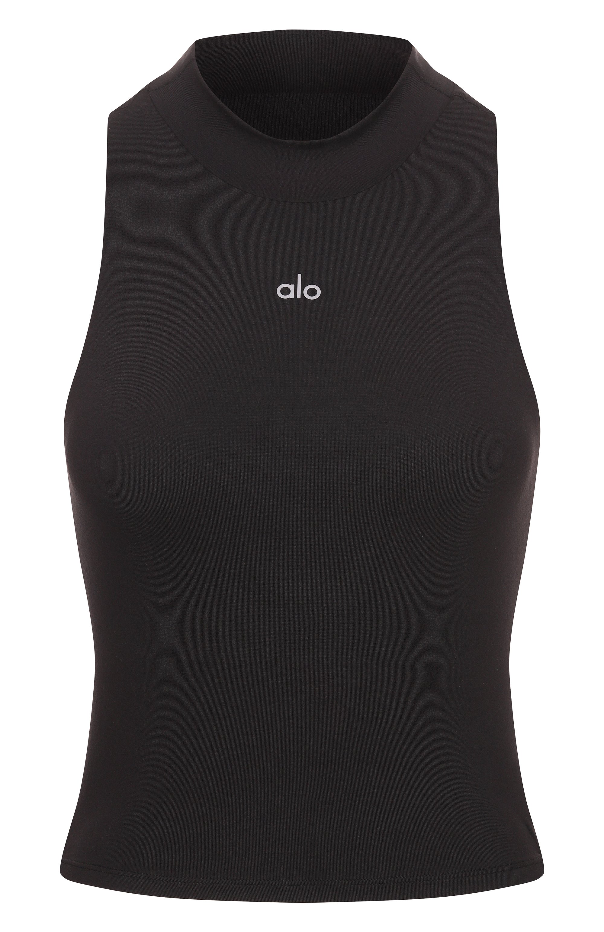Топ ALO YOGA черного цвета по цене 9855 руб., арт. W2716R, фото 1 Топ ALO YOGA, арт. W2716R, фото 1