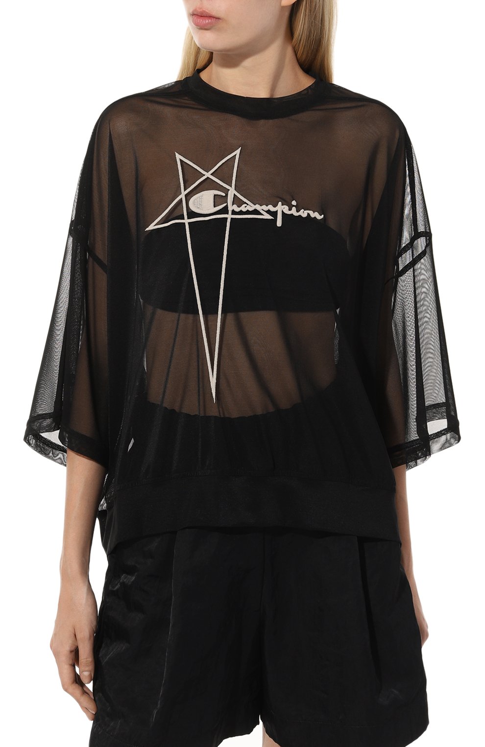 Топ rick owens x champion RICK OWENS, арт. CW02C9405/CHMNET, фото 3