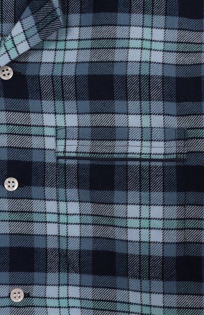 Хлопковая пижама DEREK ROSE темно-синего цвета по цене 22400 руб., арт. 7025-KELB043, фото 4 Хлопковая пижама DEREK ROSE, арт. 7025-KELB043, фото 4