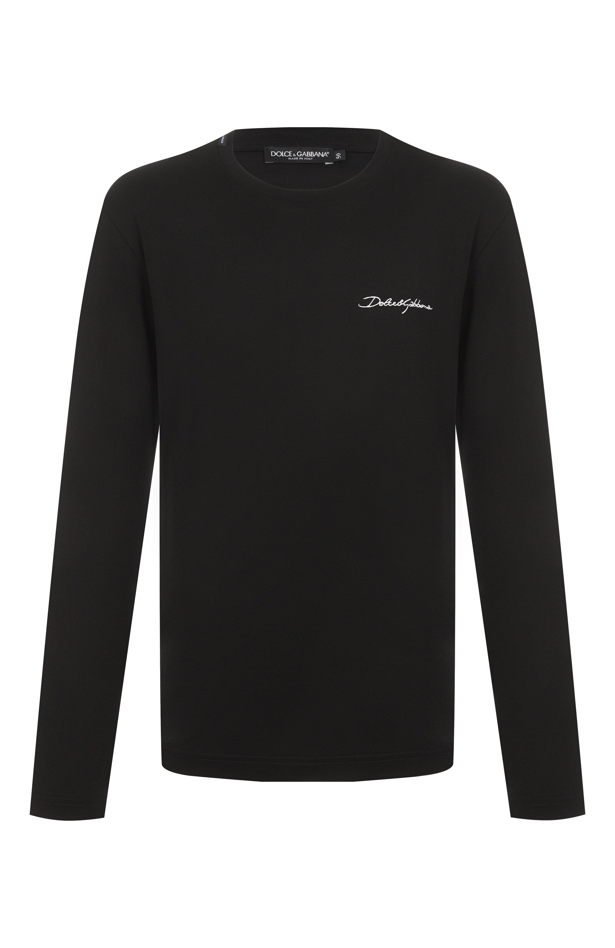 Хлопковый лонгслив DOLCE & GABBANA, арт. G8SD2Z/G7PEA, фото 1