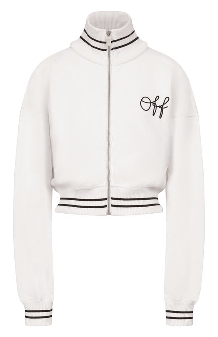 Женский хлопковая толстовка OFF-WHITE, арт. 0WBE008F25FLE001