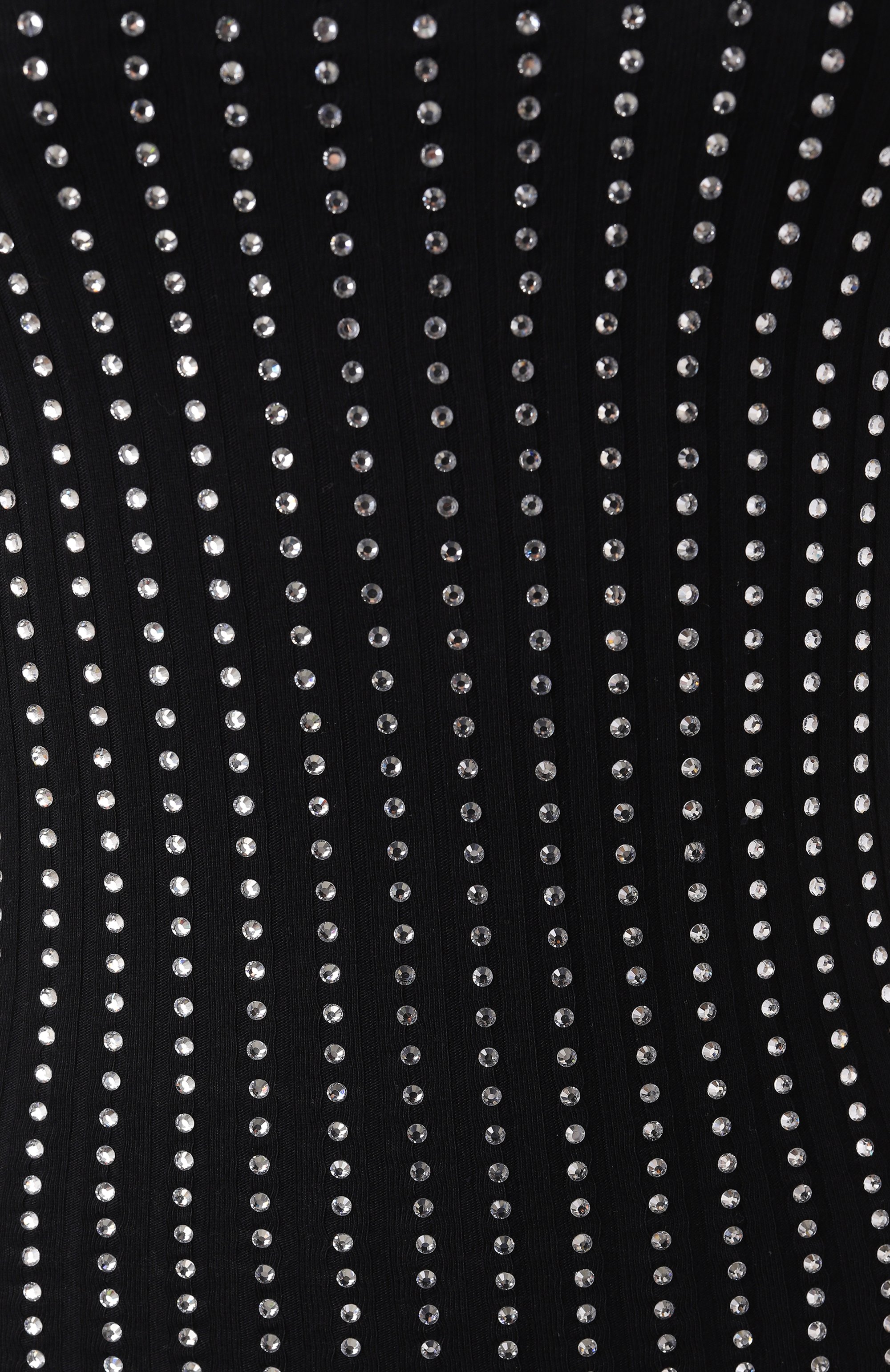 Топ с отделкой стразами THE ATTICO черного цвета по цене 67100 руб., арт. 250WCN00004/JJJ051TR, фото 6 Топ с отделкой стразами THE ATTICO, арт. 250WCN00004/JJJ051TR, фото 6