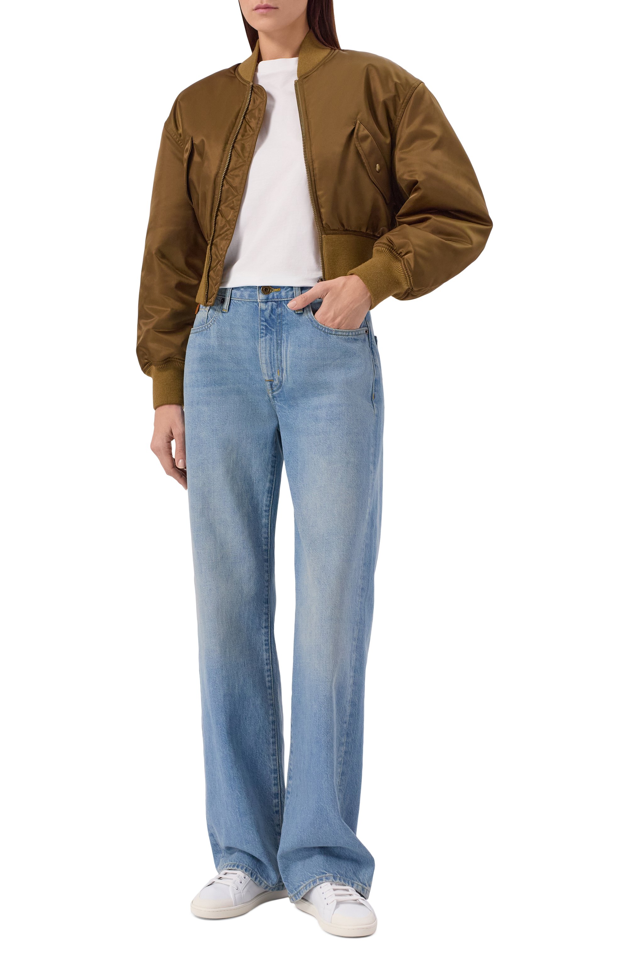 Кожаные кеды gym SAINT LAURENT белого цвета по цене 84750 руб., арт. 819501/00N00, фото 3 Кожаные кеды gym SAINT LAURENT, арт. 819501/00N00, фото 3