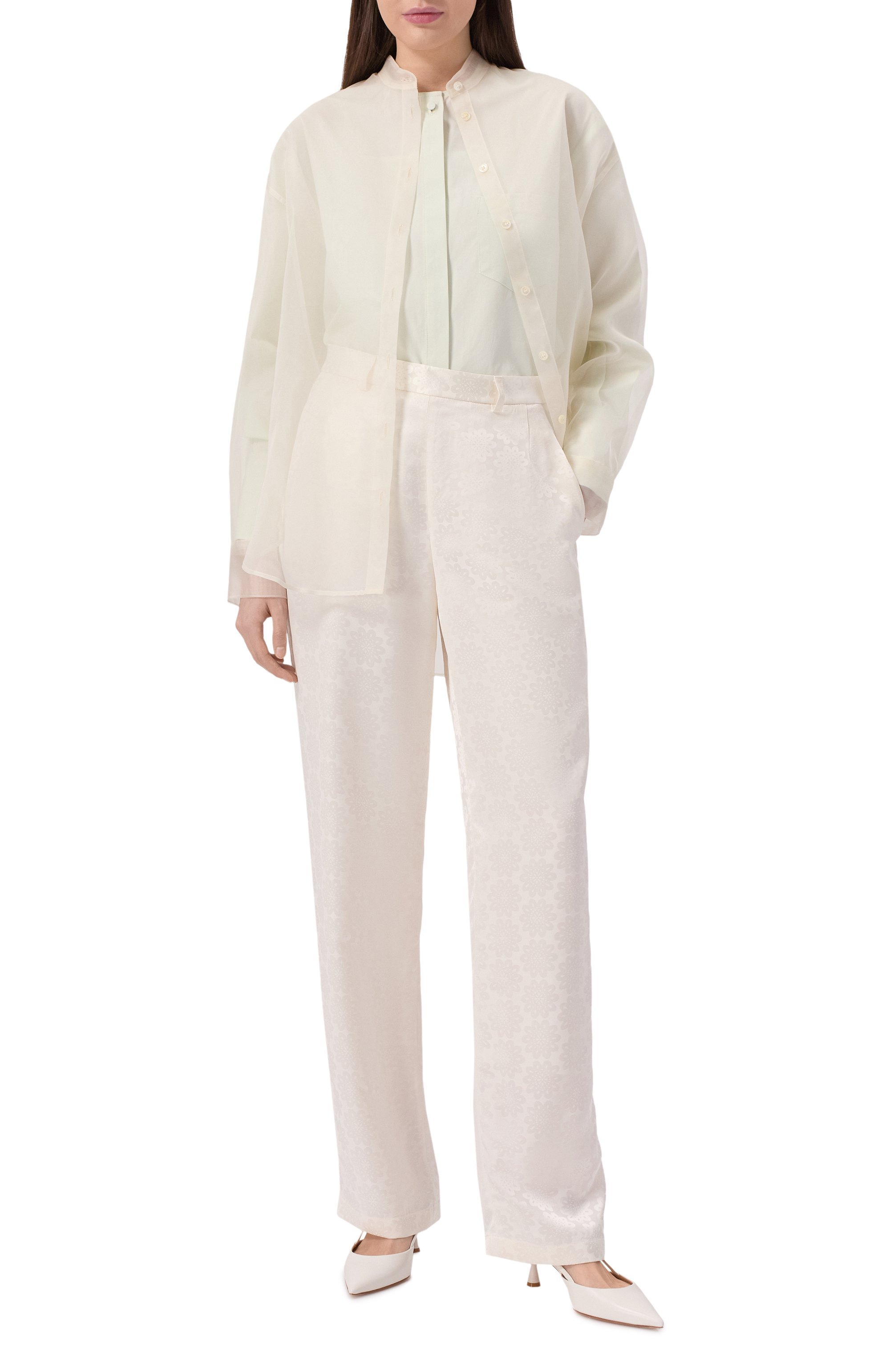 Шелковая блузка NOBLE&BRULEE, арт. NB10/08032024/528, фото 2