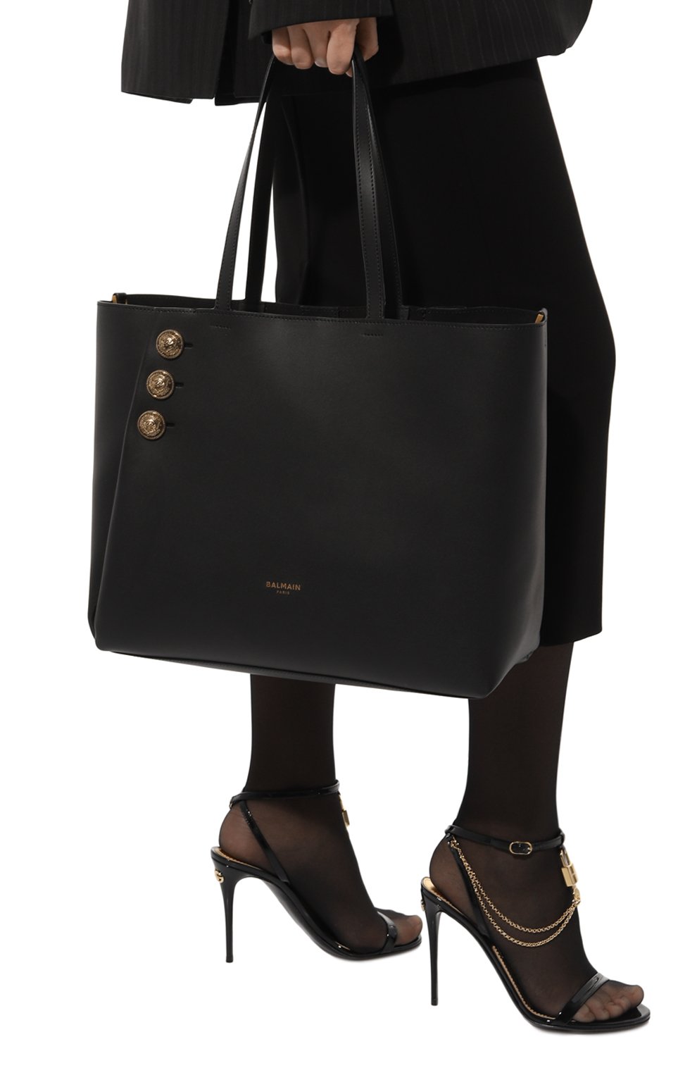 Сумка-тоут embleme BALMAIN, арт. BN1FE836LARN, фото 2