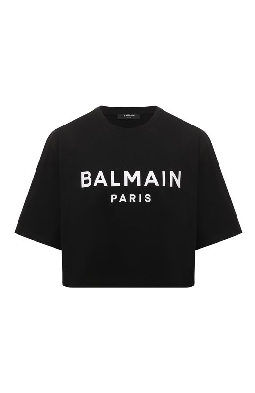 фото Хлопковая футболка balmain