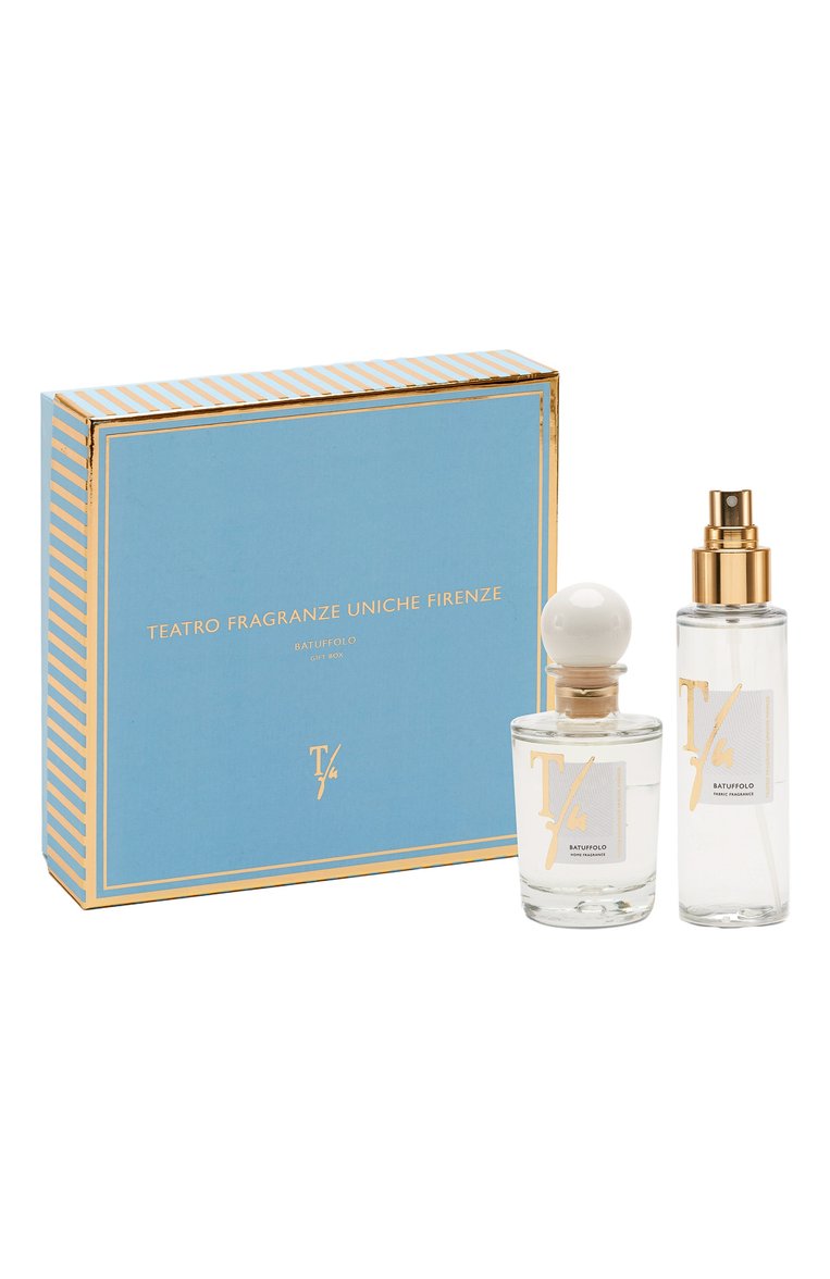 Подарочный набор batuffolo mini sinfonia (2x100ml) TEATRO бесцветного цвета, арт. GIFTBOX-BATFU.23 | Фото 1 (Региональные ограничения белый список (Axapta Mercury): Не проставлено; Нос: Не проставлено; Ограничения доставки: flammable)