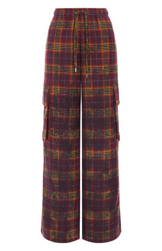 Брюки-карго Palm Angels PWCF016F25FAB001 Бордовый PWCF016F25FAB001