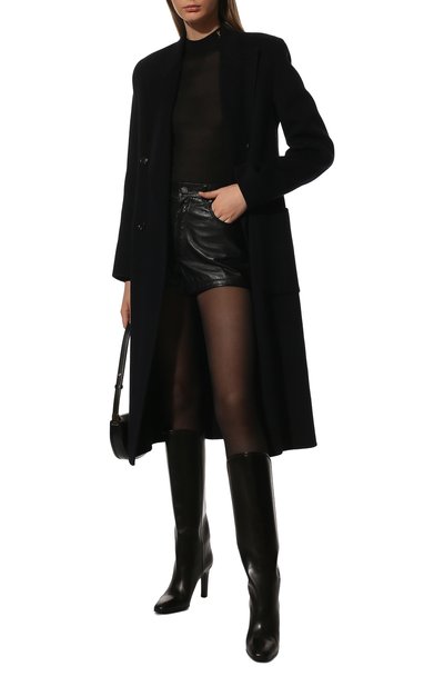 Кожаные сапоги jane SAINT LAURENT, арт. 632636/1YU00, фото 2