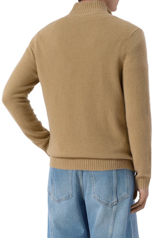 Кардиган из шерсти и кашемира Bogner 88822761 Бежевый  88822761 Фото 4