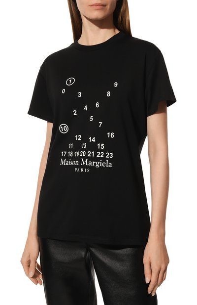 Хлопковая футболка MAISON MARGIELA, арт. S51GC0516/S22816, фото 3