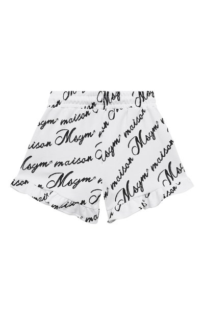 Хлопковые шорты MSGM KIDS, арт. S4MSJGSH114, фото 2