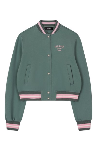 Хлопковый бомбер VERSACE, арт. 1018407/1A13091