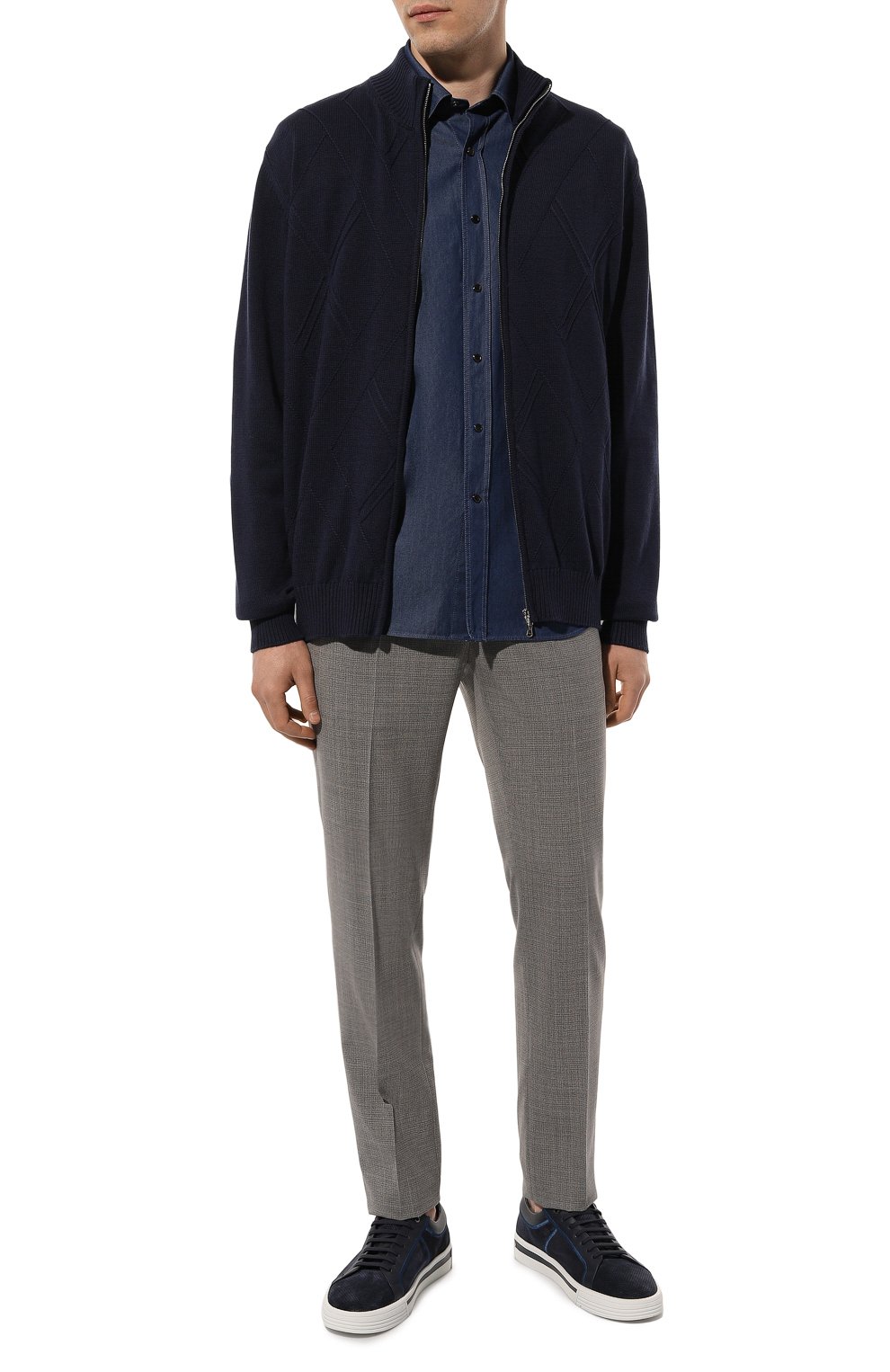 Шерстяные брюки STEFANO RICCI, арт. M1T3100080/W0004N, фото 2