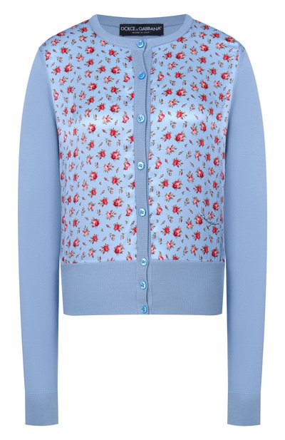 Женский шелковый кардиган DOLCE & GABBANA, арт. FXV79T/JBS0Q