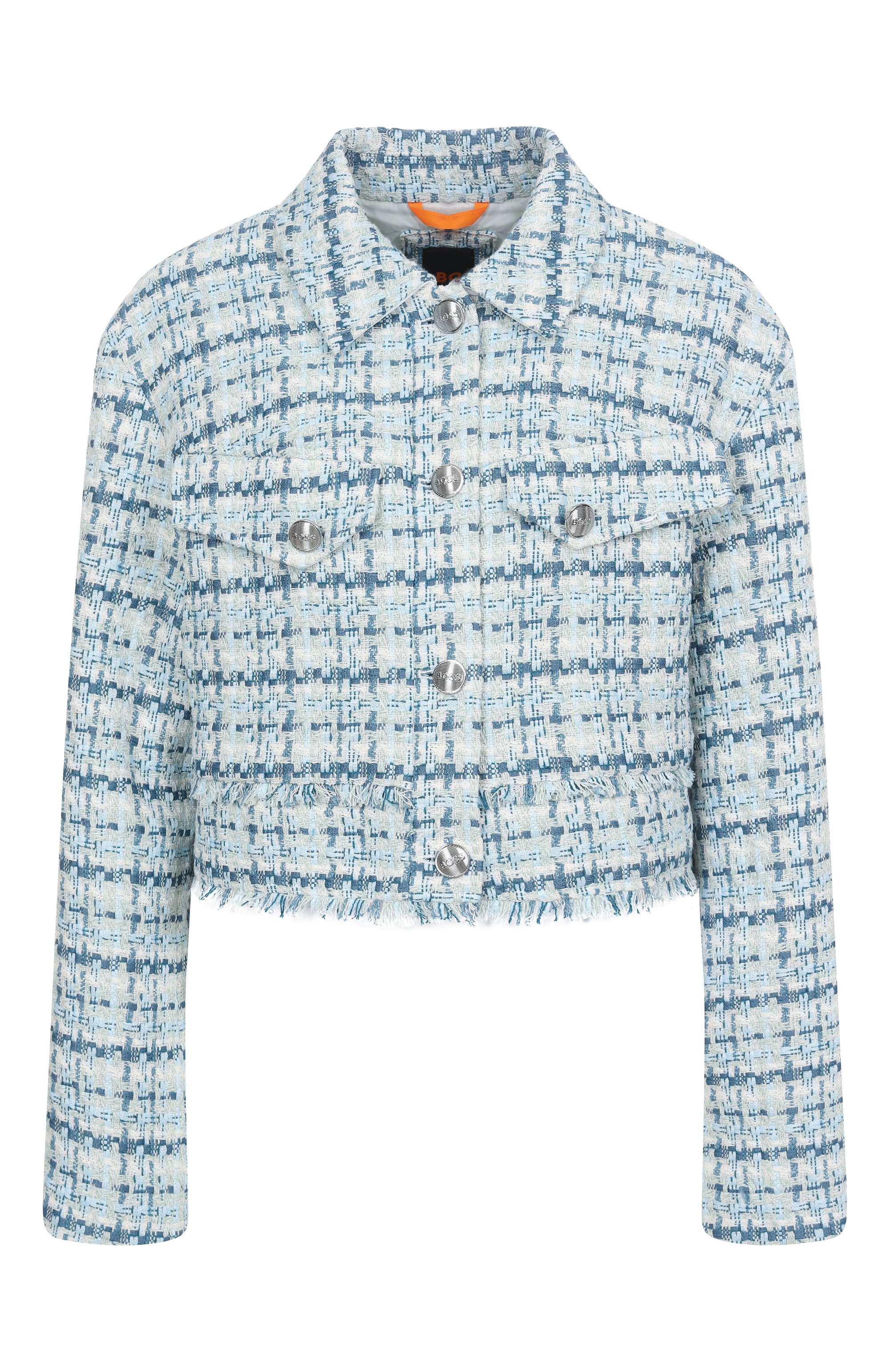 Твидовый жакет BOSS ORANGE, арт. 50537051, фото 1