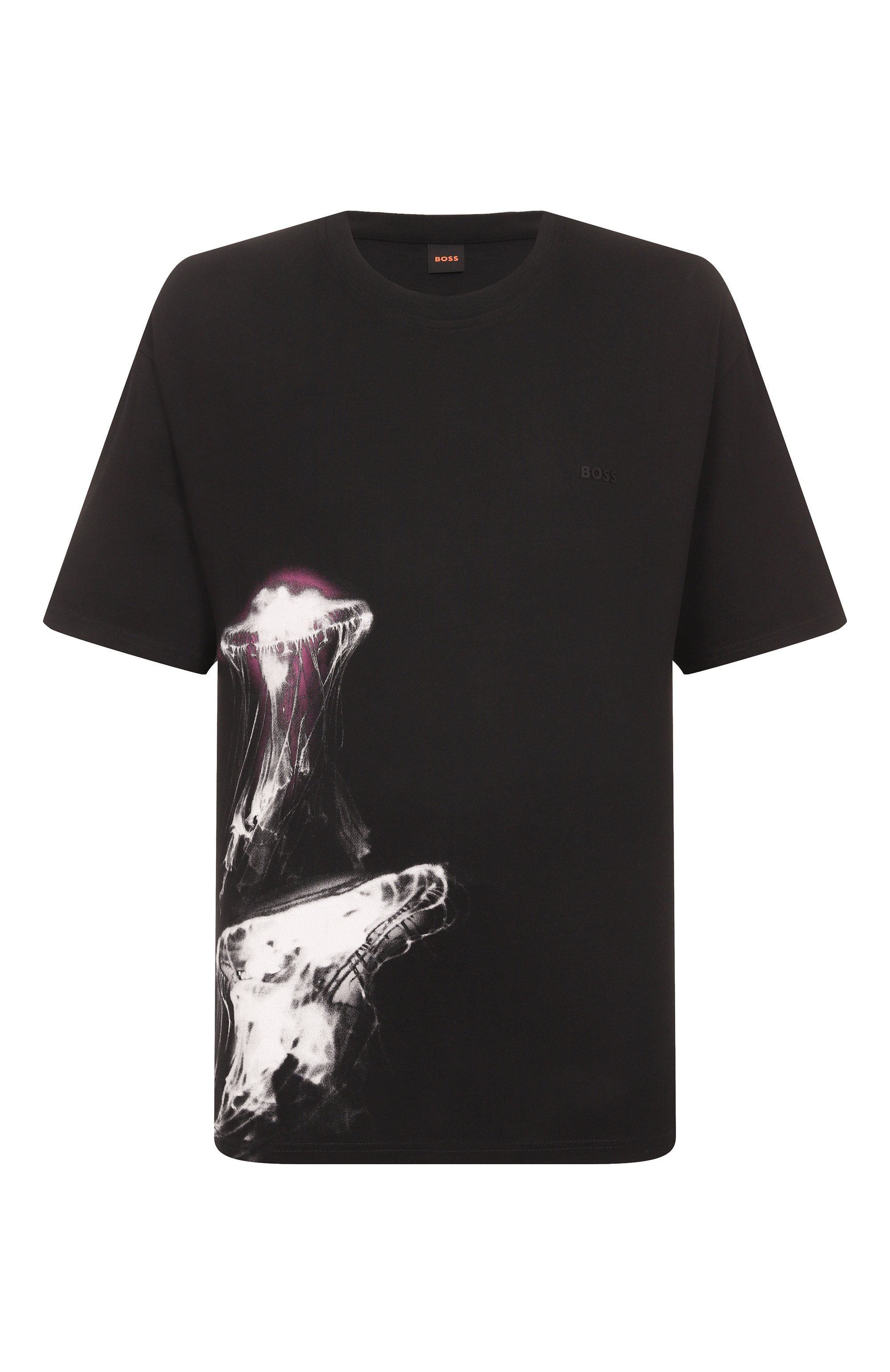 Хлопковая футболка BOSS ORANGE, арт. 50541099, фото 1