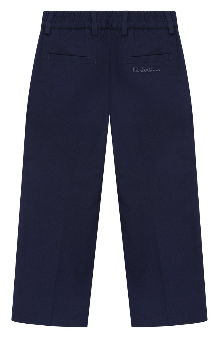 Хлопковые брюки DOLCE & GABBANA, арт. L44P74/FUFNX/8-14, фото 1