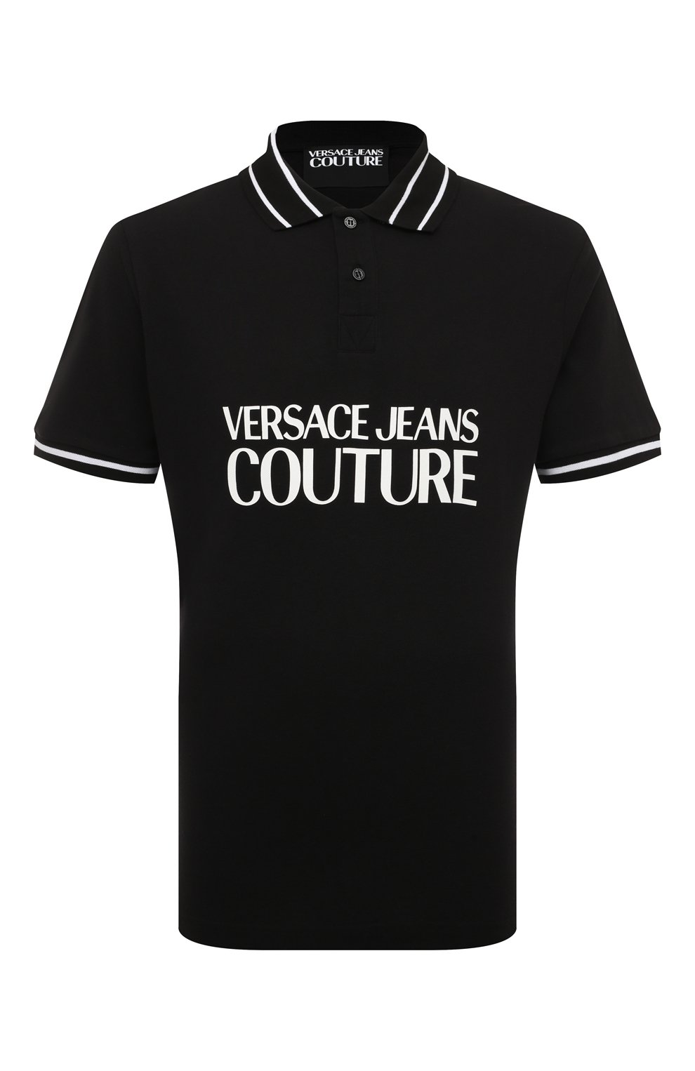 Хлопковое поло VERSACE JEANS COUTURE, арт. 74GAGT03/CJ010, фото 1