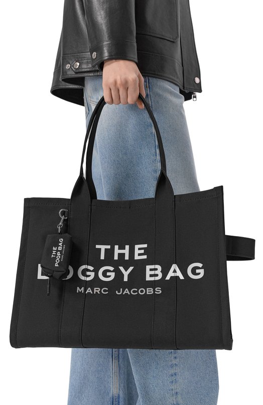 Сумка-тоут The Doggy MARC JACOBS (THE) 2R5HTT010H02 Чёрный  2R5HTT010H02 Фото 2
