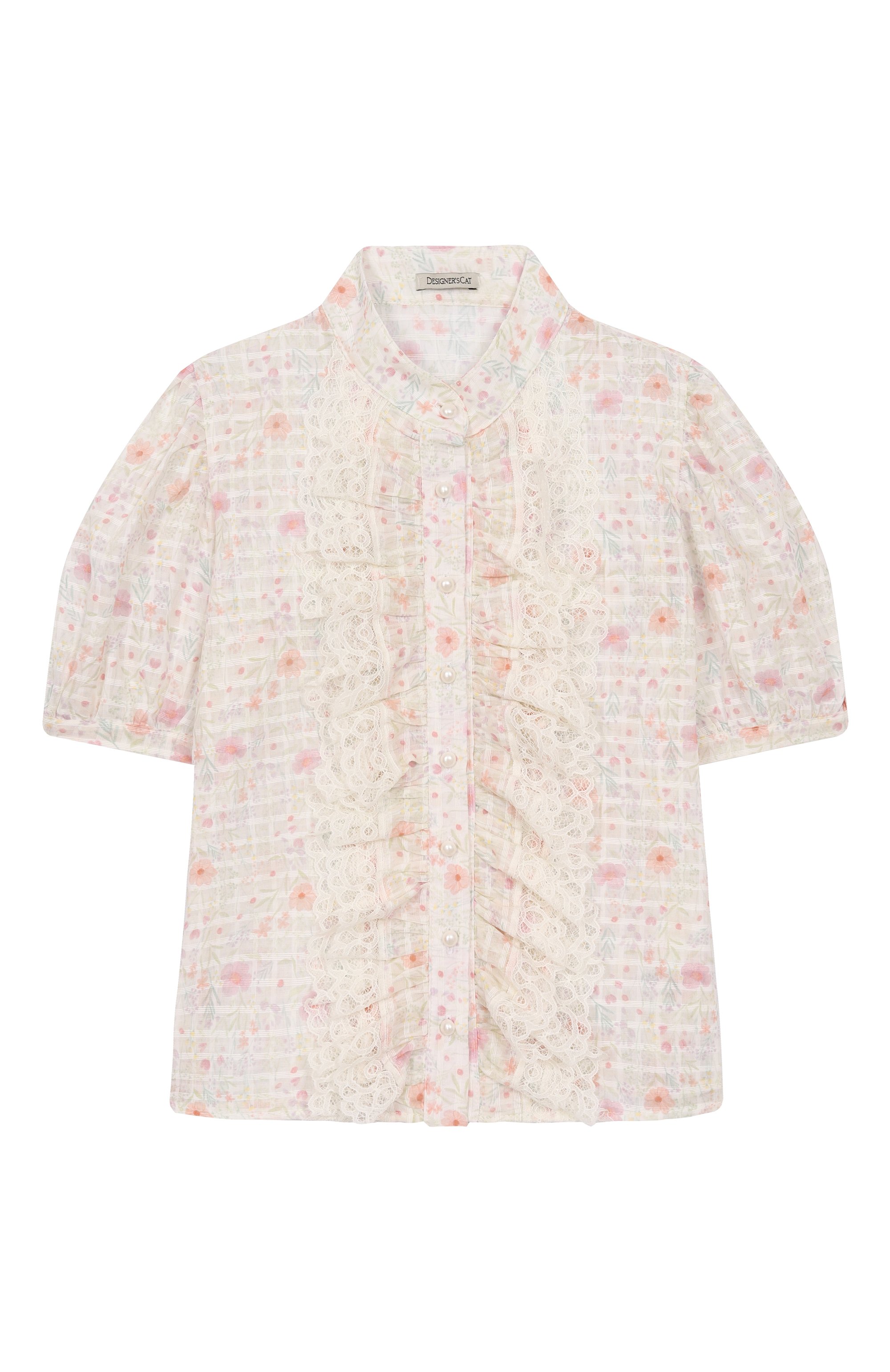 Хлопковая блузка DESIGNERS CAT, арт. 100000K01001768/NADINA BL0USE, фото 1