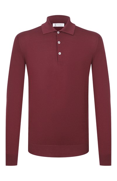 Мужская хлопковое поло BRUNELLO CUCINELLI, арт. M29800135
