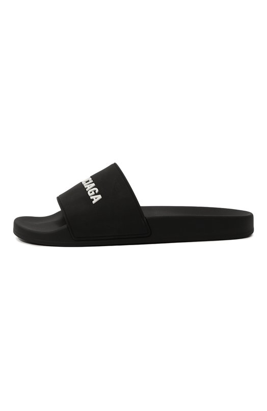 Резиновые шлепанцы Pool Balenciaga 565826/W1S80 Чёрный  565826/W1S80 Фото 4